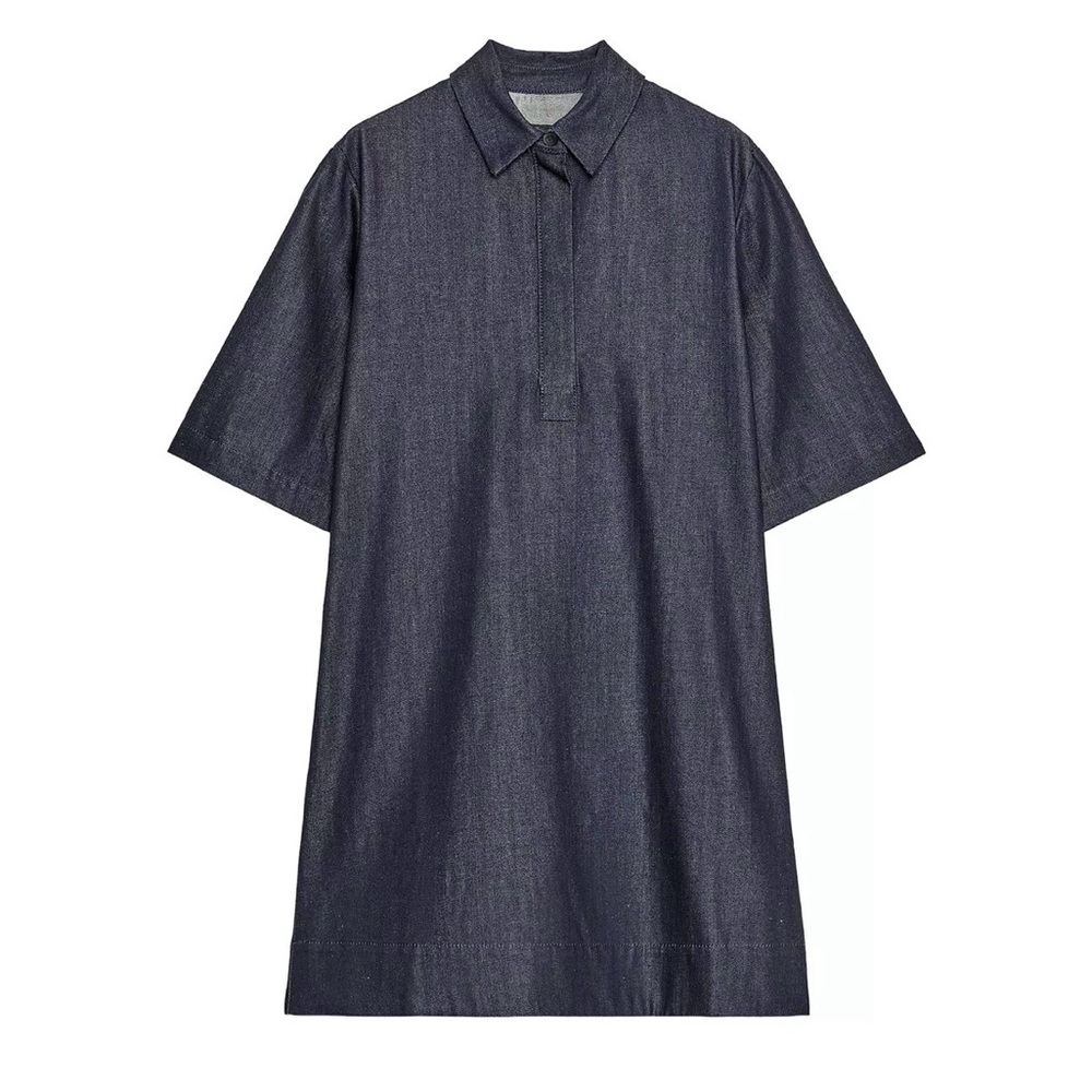 Zara Denim Mini Dress with pockets